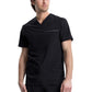 Men's Four-Pocket V-Neck Scrub Top