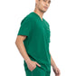 Men's Four-Pocket V-Neck Scrub Top