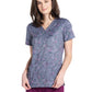 Women's V-Neck Print Top