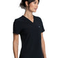 Women's Left Chest Pocket Tuckable V-Neck Top