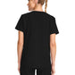 Women's 2-Pocket Maternity V-Neck Top - CK701A - Black