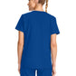 Women's 2-Pocket Maternity V-Neck Top - CK701A - Galaxy Blue