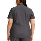 Women's Partial Zip Front Scrub Top