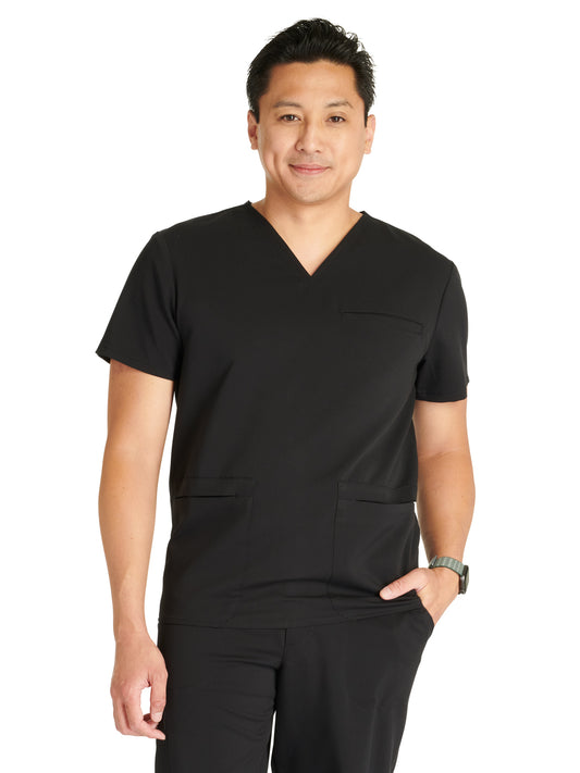 Men's V-Neck Scrub Top