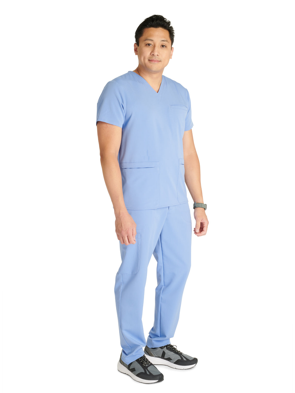 Men's V-Neck Scrub Top