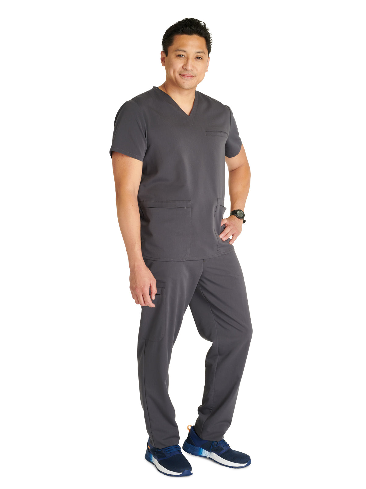 Men's V-Neck Scrub Top