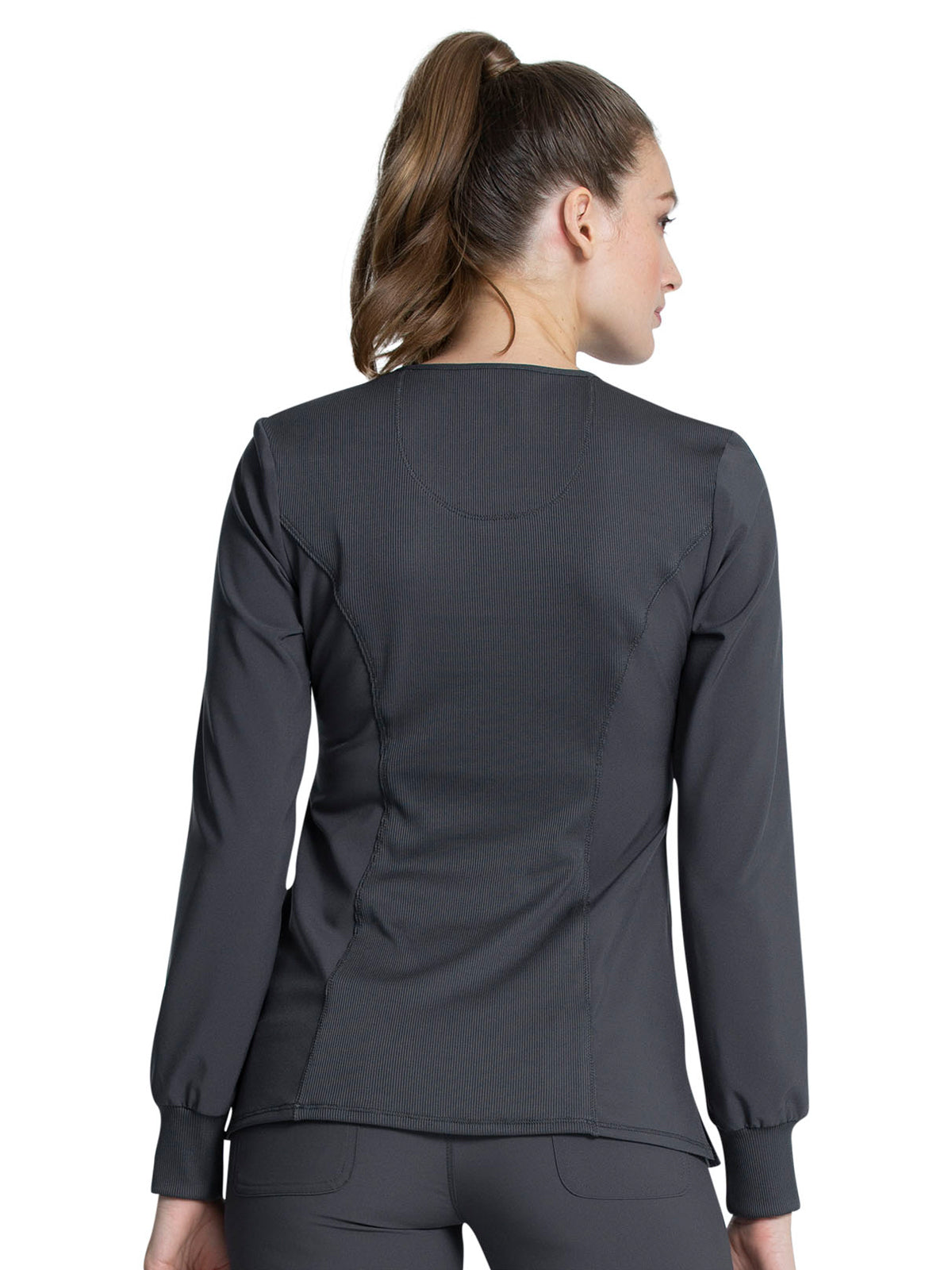 Women's 3 Pocket Long Sleeve V-Neck Top