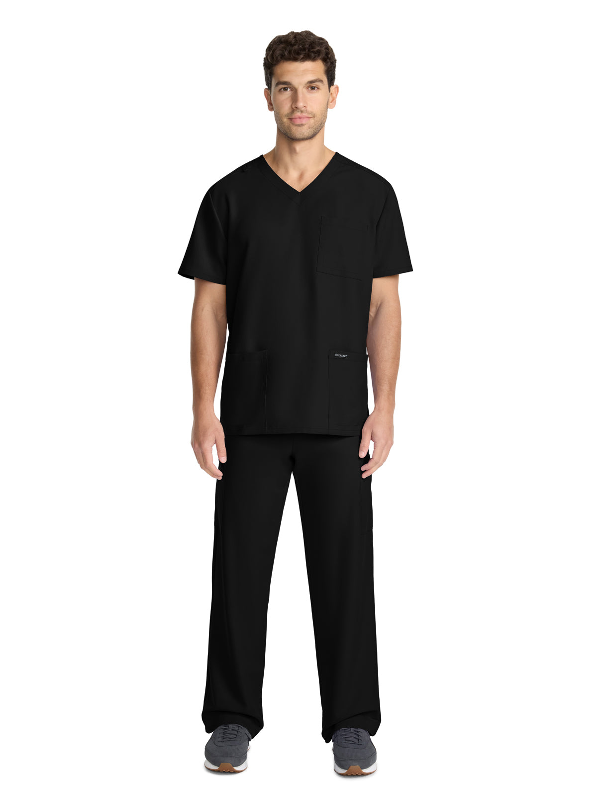 Men's 3-Pocket Tuck-In V-Neck Top