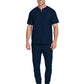 Men's 3-Pocket Henley Top - CK812 - Navy
