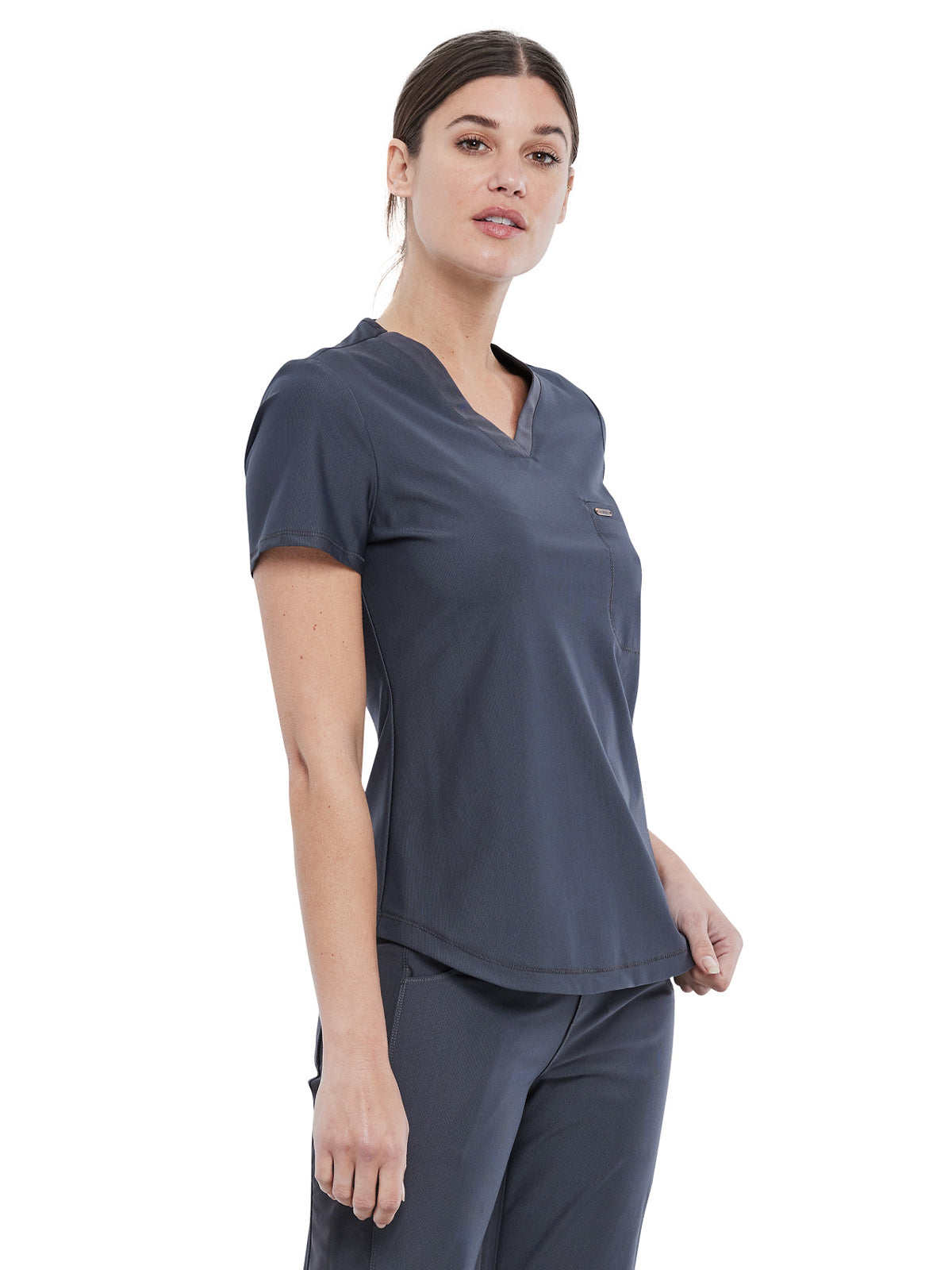 Women's 1-Pocket Tuckable V-Neck Top