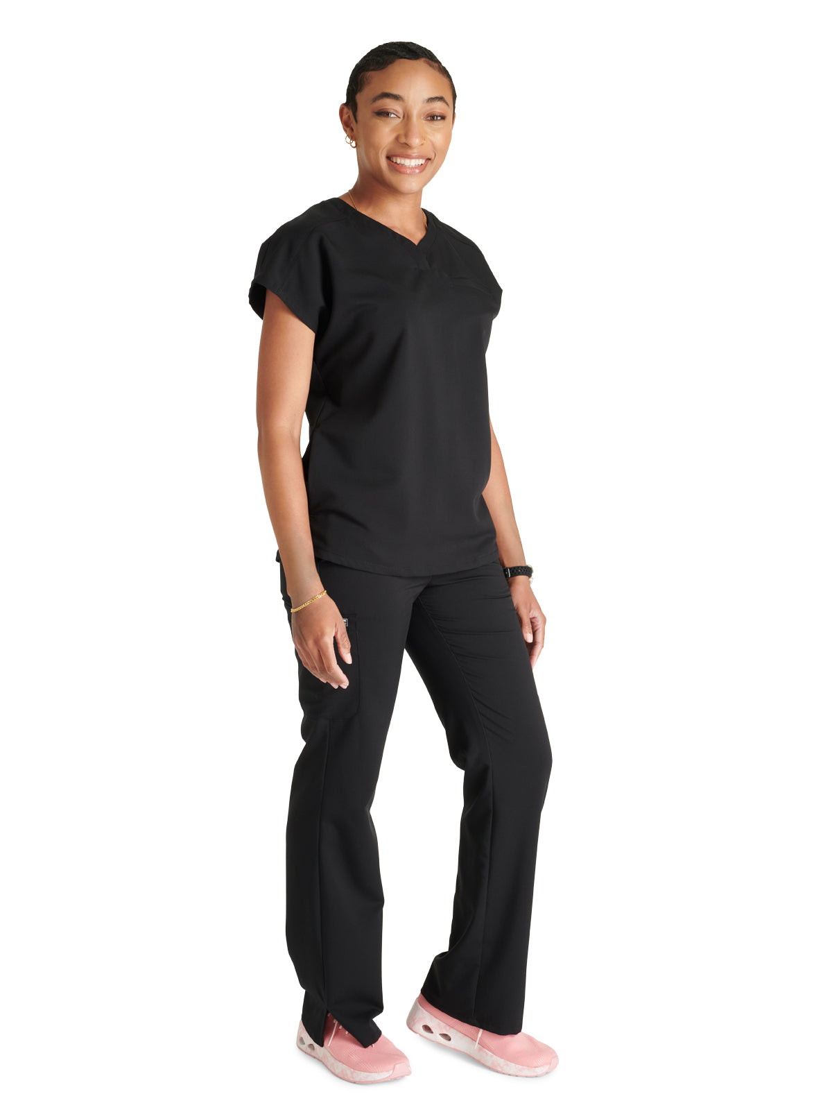 Women's V-Neck Scrub Top