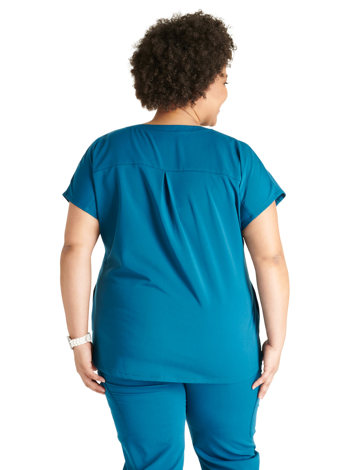 Women's V-Neck Scrub Top