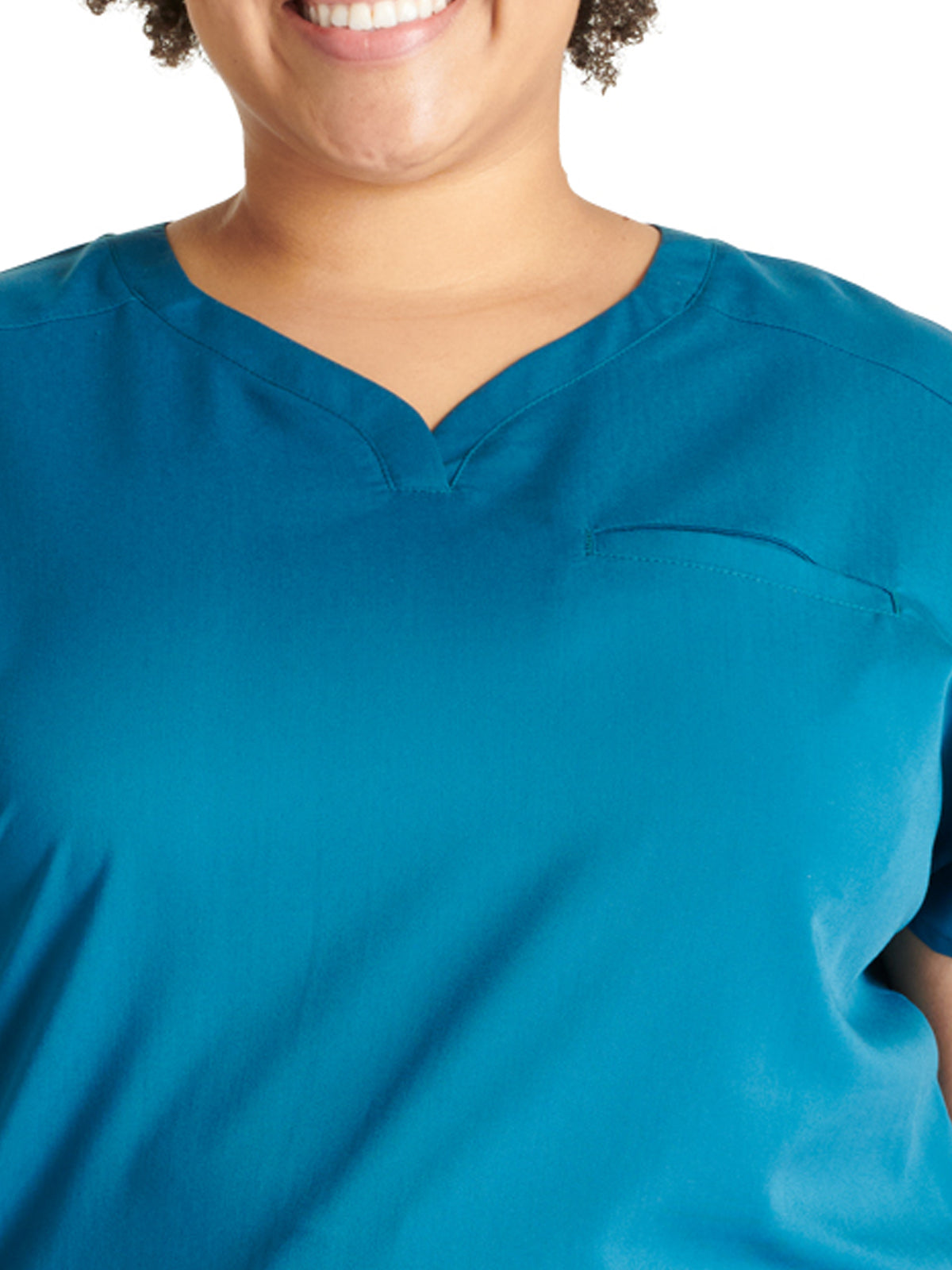 Women's V-Neck Scrub Top