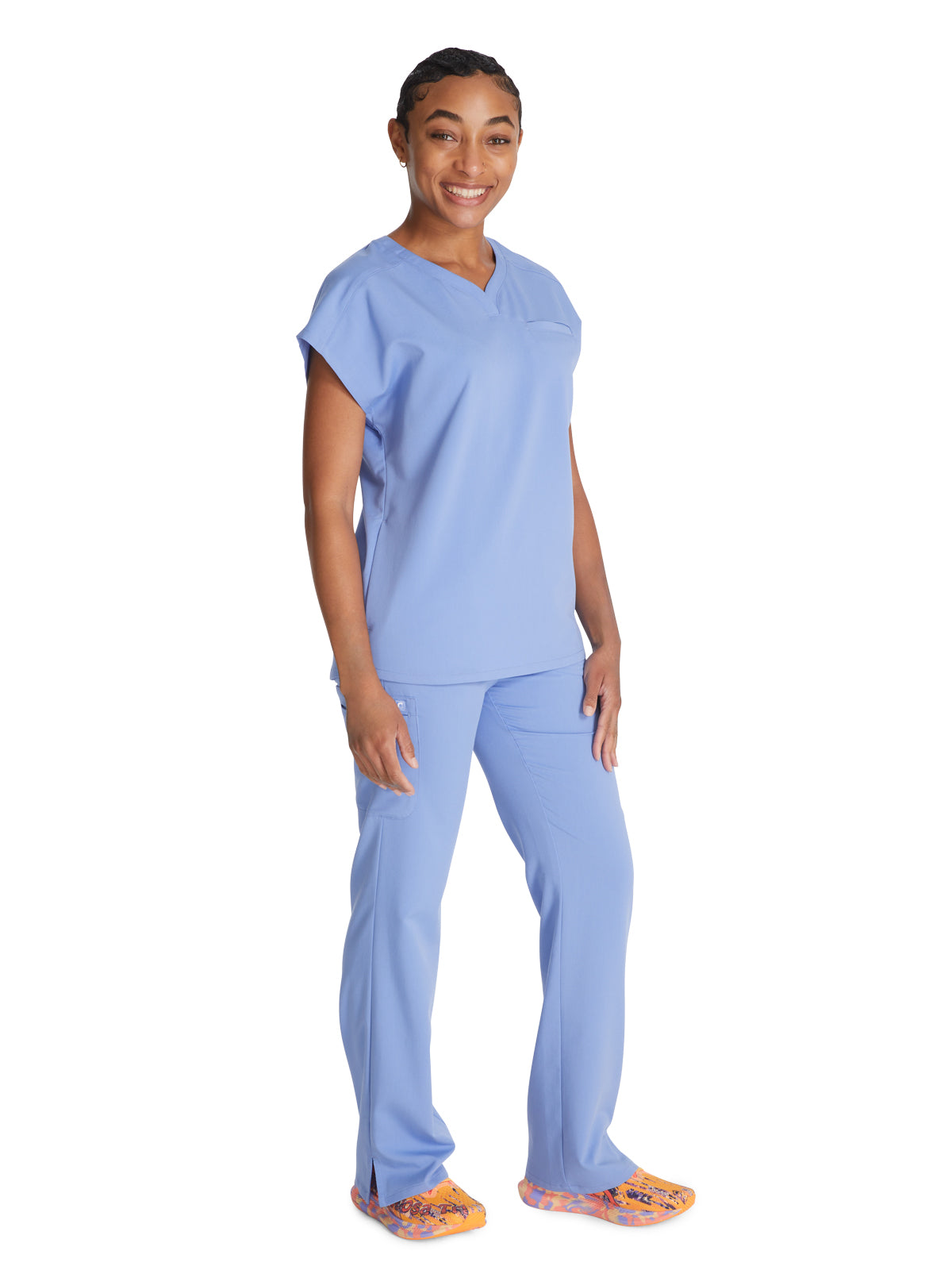 Women's V-Neck Scrub Top