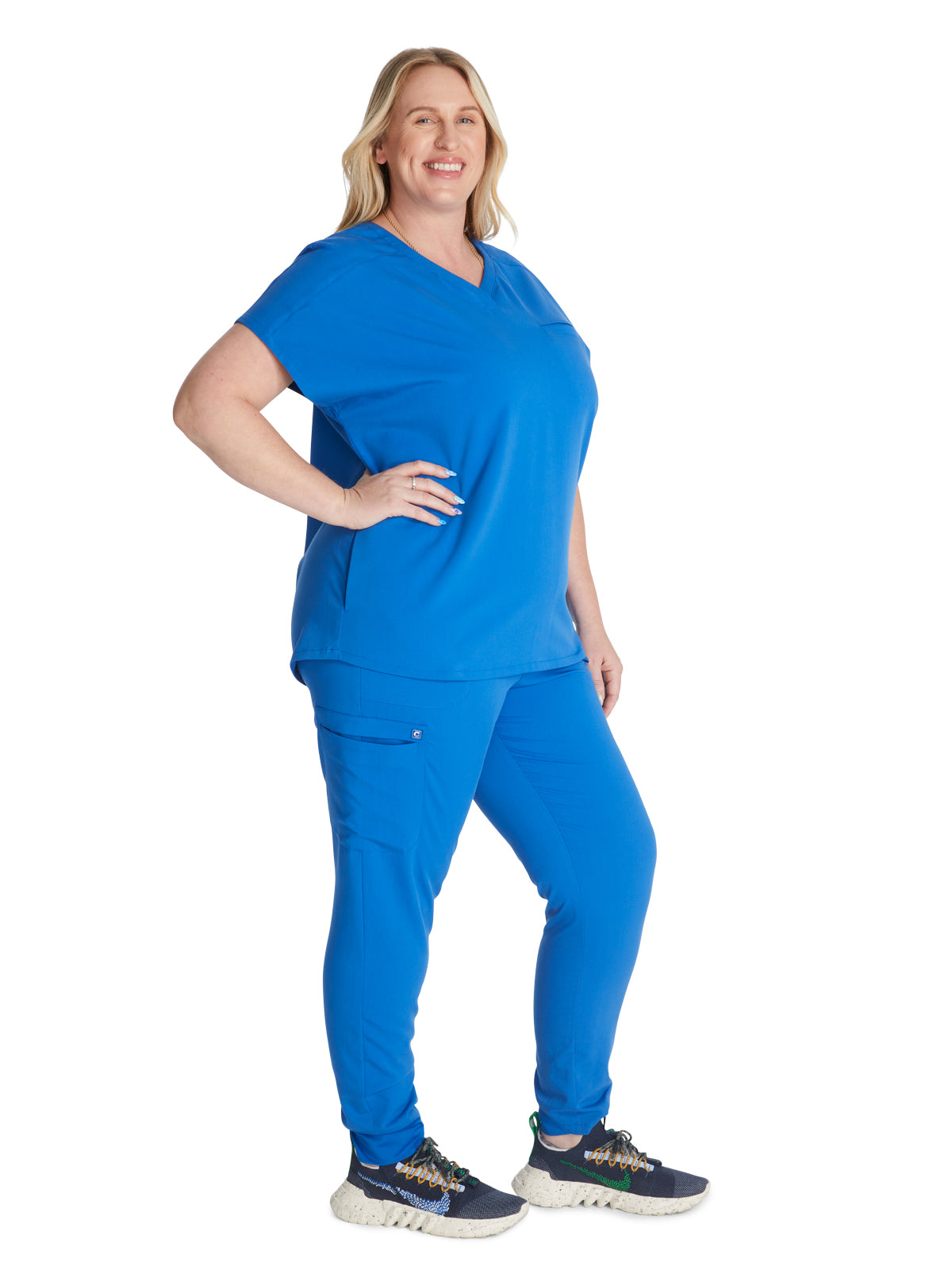 Women's V-Neck Scrub Top