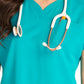 Women's V-Neck Scrub Top