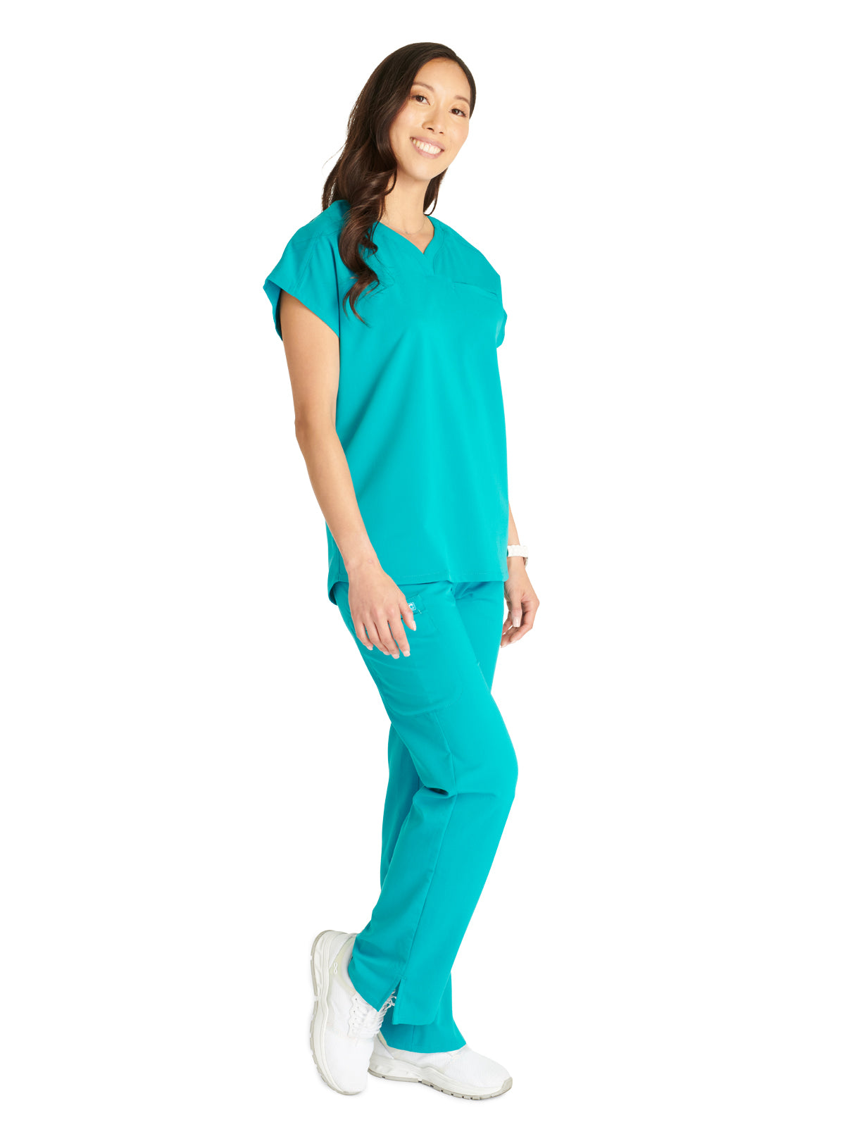 Women's V-Neck Scrub Top