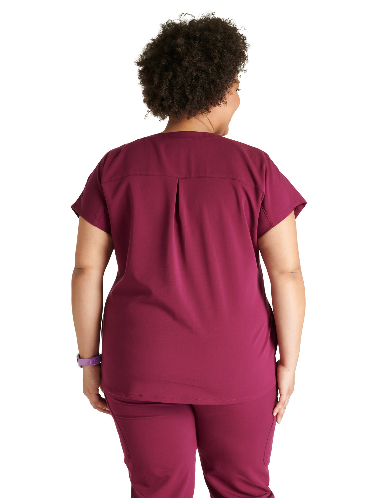 Women's V-Neck Scrub Top