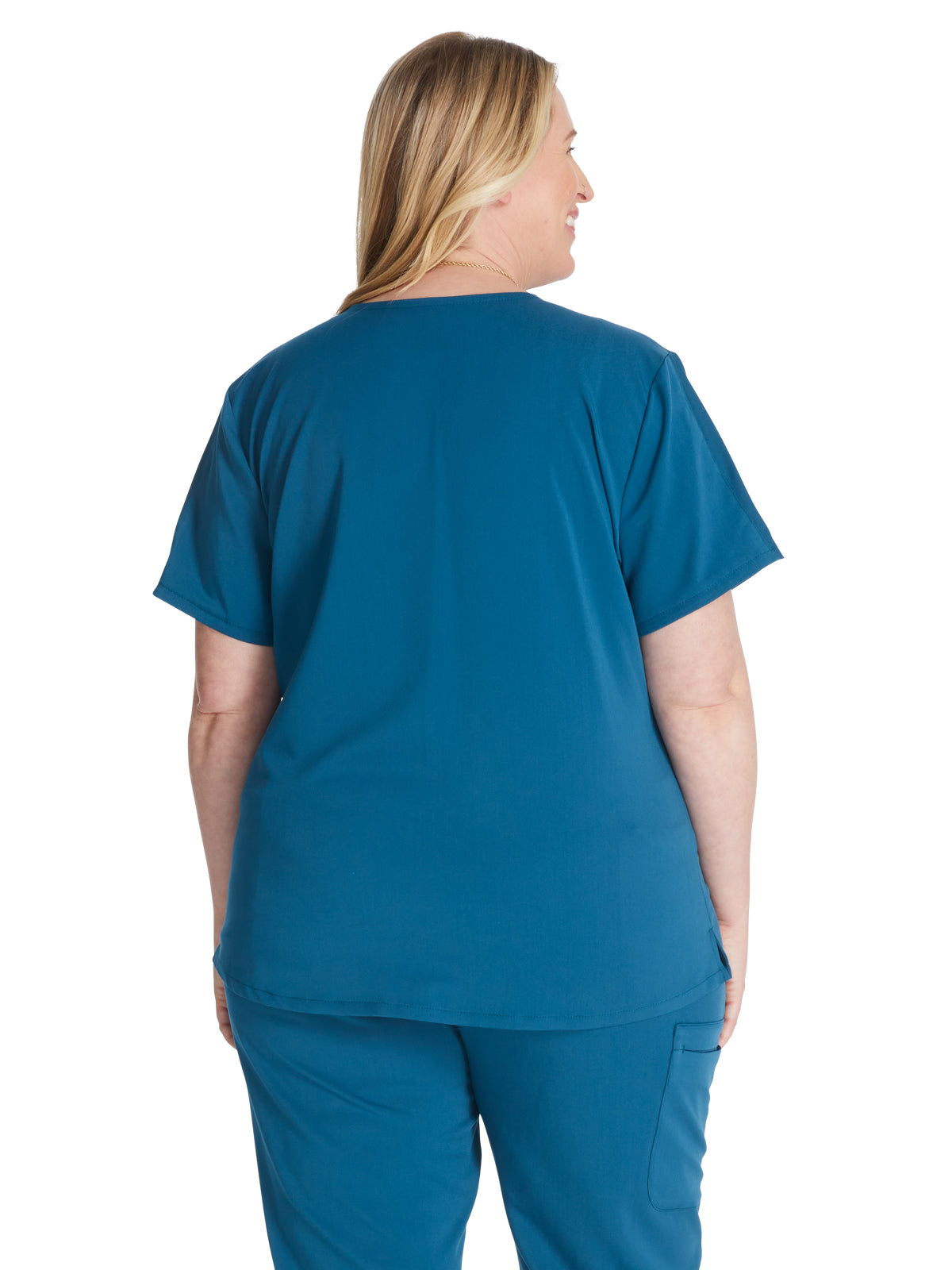 Women's V-Neck Scrub Top