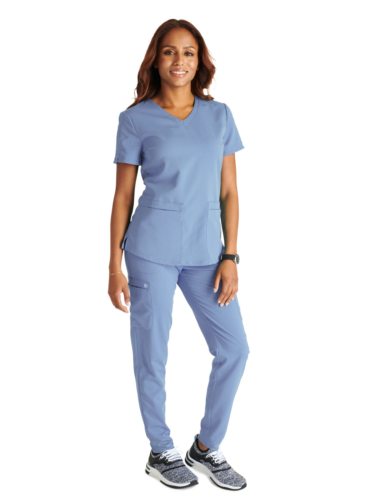 Women's V-Neck Scrub Top