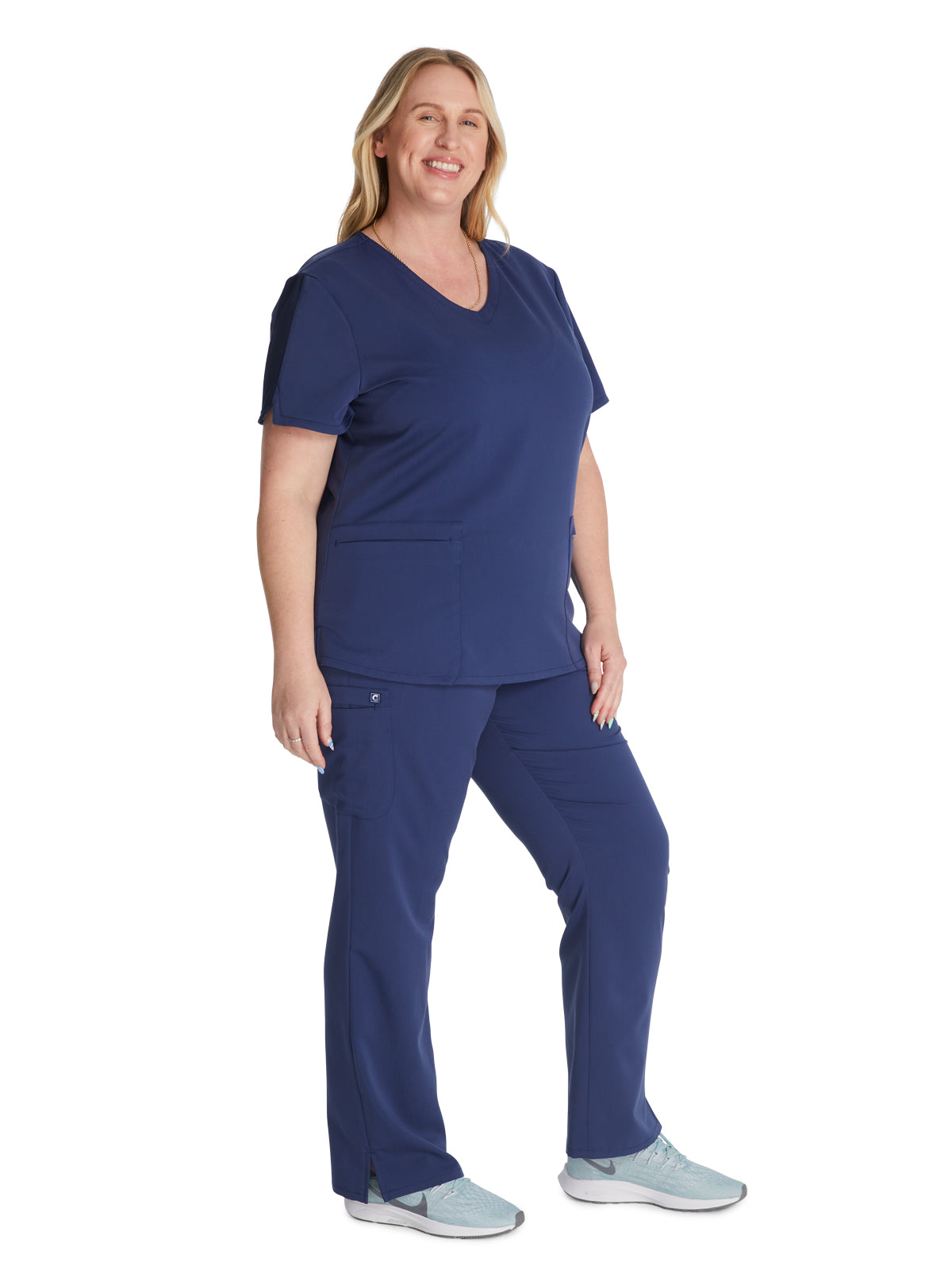 Women's V-Neck Scrub Top