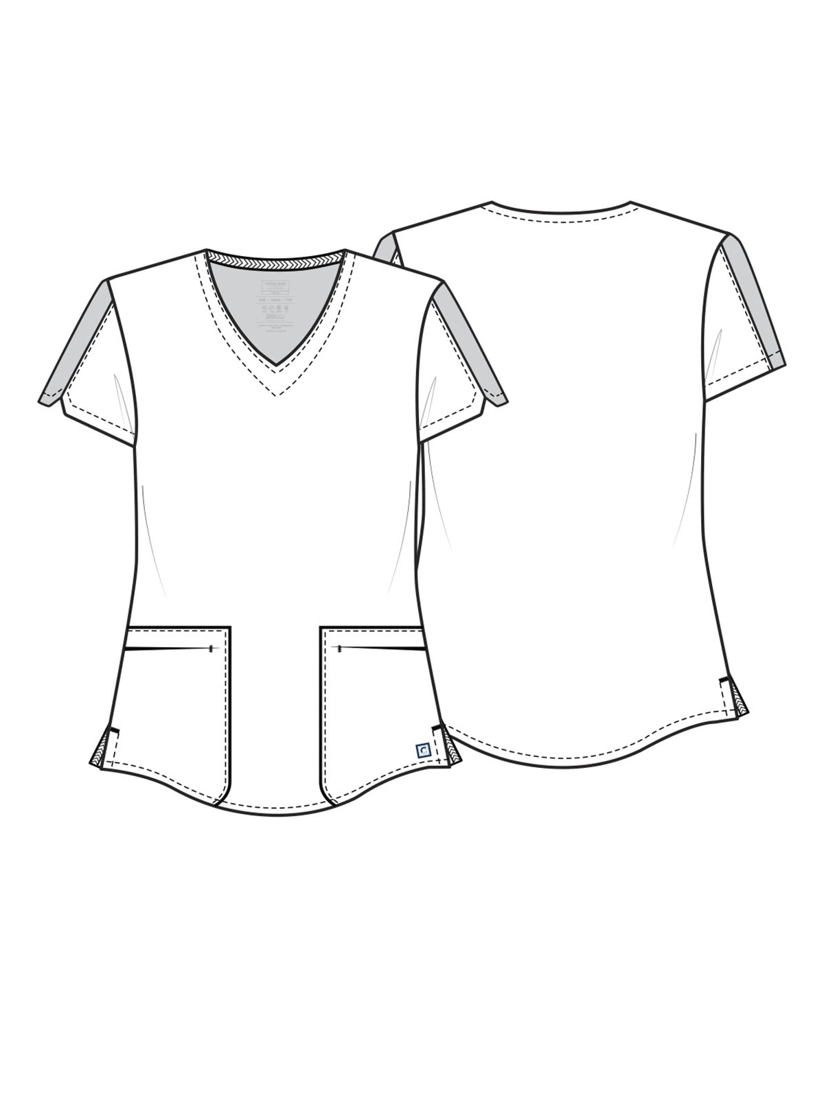 Women's V-Neck Top