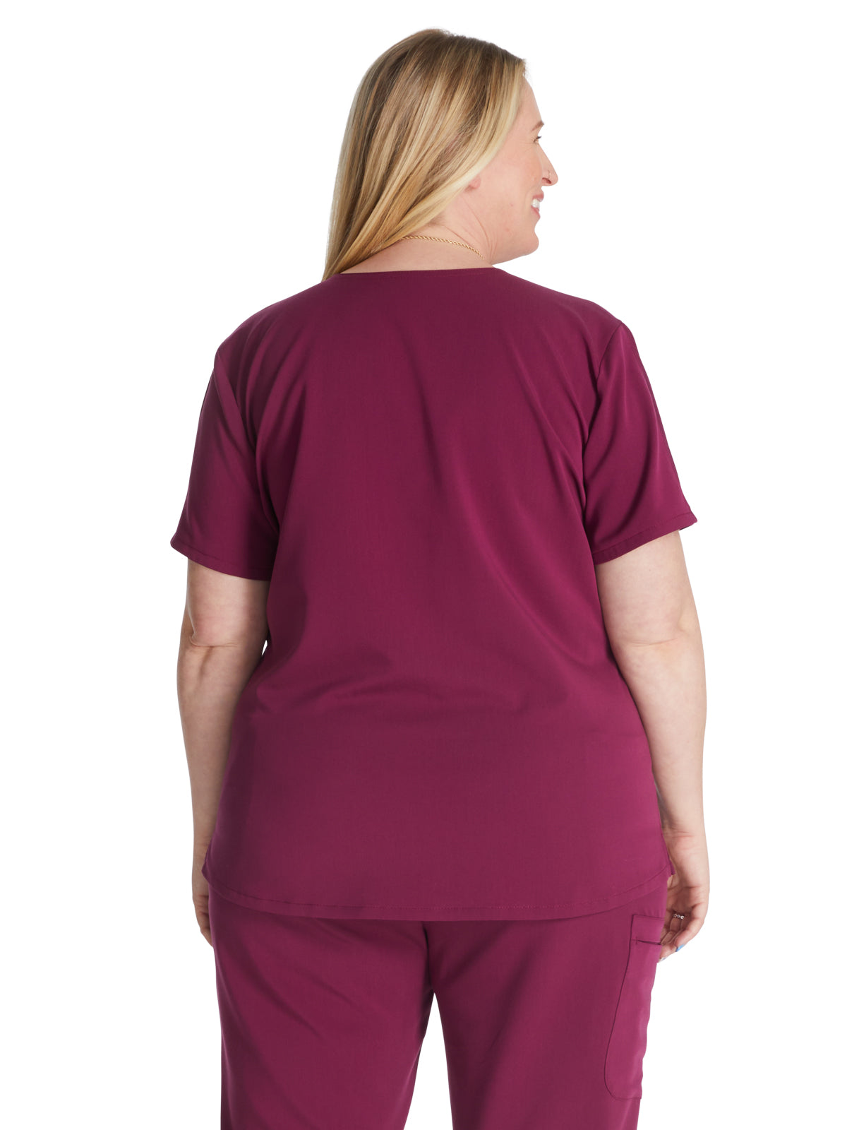 Women's V-Neck Scrub Top