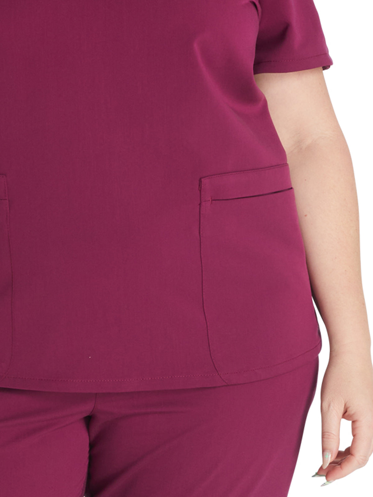 Women's V-Neck Scrub Top