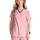 Women's 2-Pocket Contemporary V-Neck Scrub Top