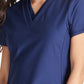 Women's 2-Pocket Contemporary V-Neck Top