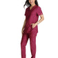 Women's 2-Pocket Contemporary V-Neck Scrub Top