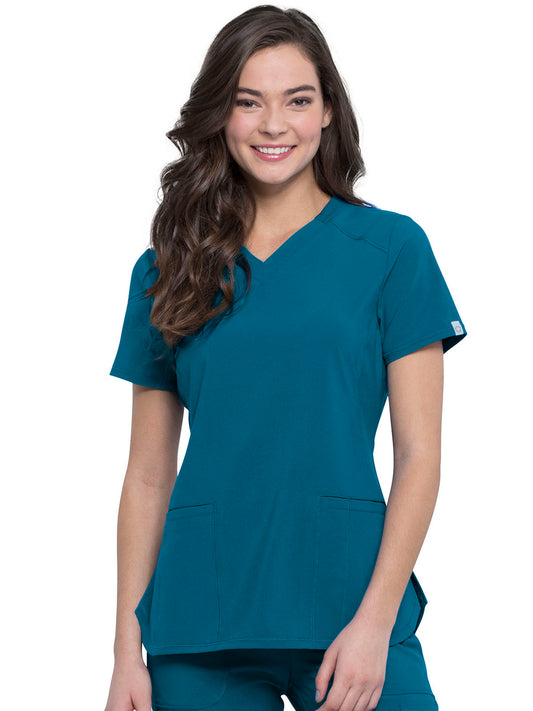 Women's 2-Pocket V-Neck Top