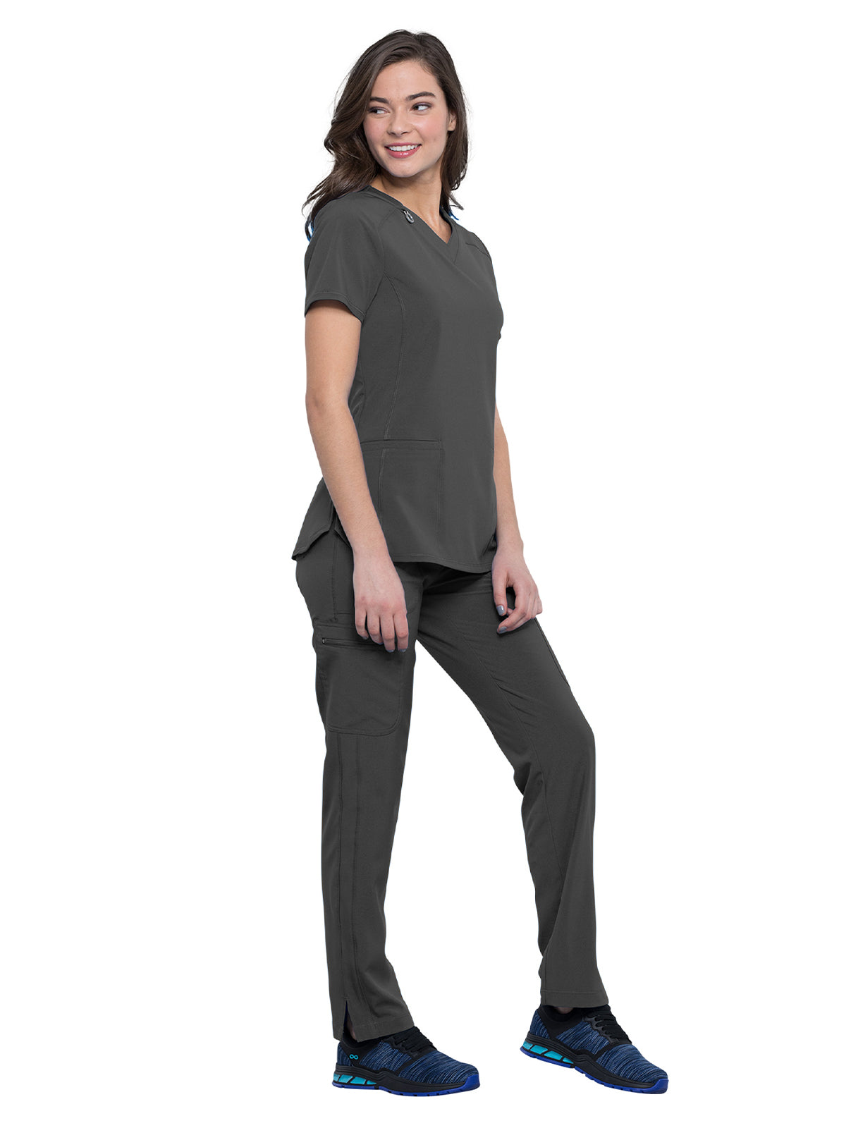 Women's 2-Pocket V-Neck Scrub Top