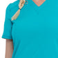 Women's 2-Pocket V-Neck Scrub Top