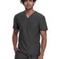 Men's Contouring Tuckable V-Neck Top - CK885 - Pewter
