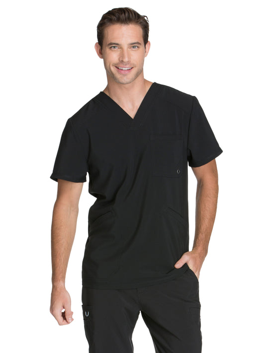 Men's Three-Pocket V-Neck Top