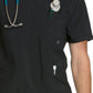 Men's Three-Pocket V-Neck Scrub Top