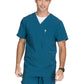 Men's Three-Pocket V-Neck Scrub Top