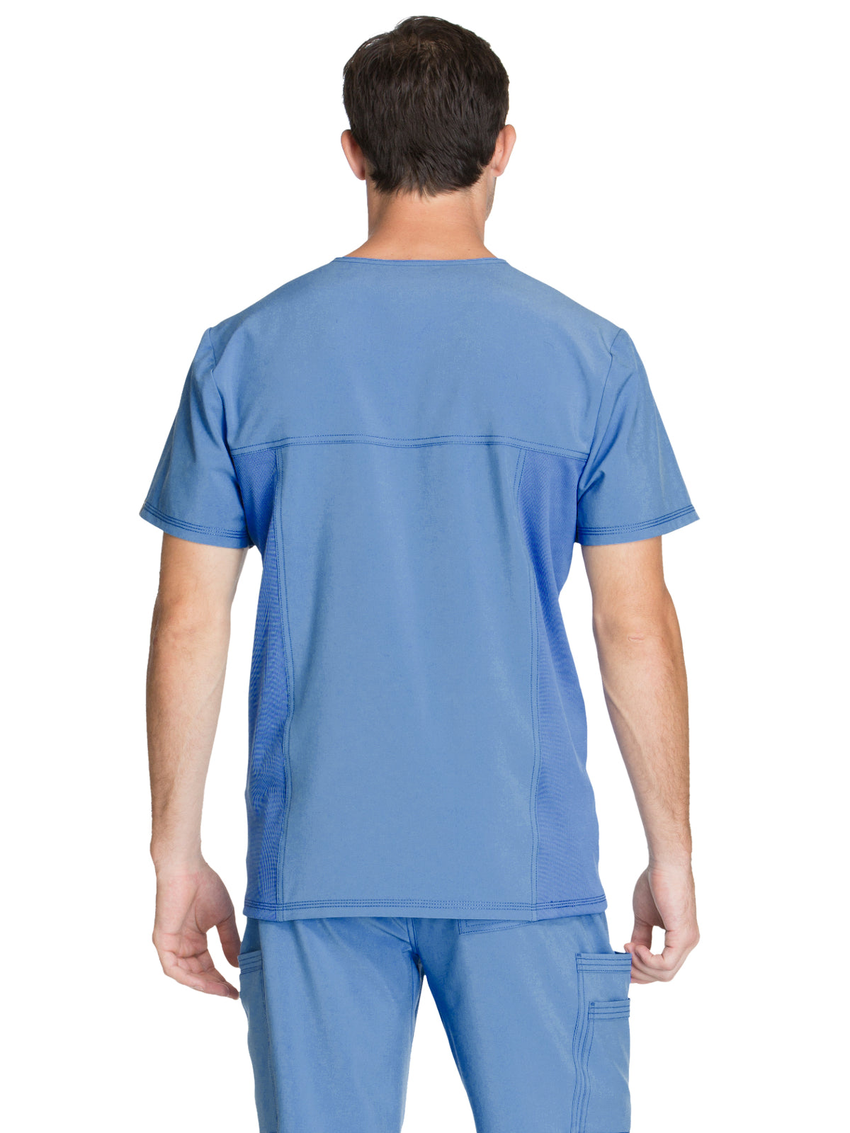 Men's Three-Pocket V-Neck Scrub Top