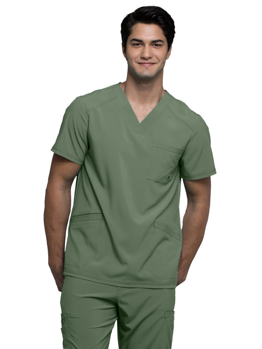 Men's Three-Pocket V-Neck Top