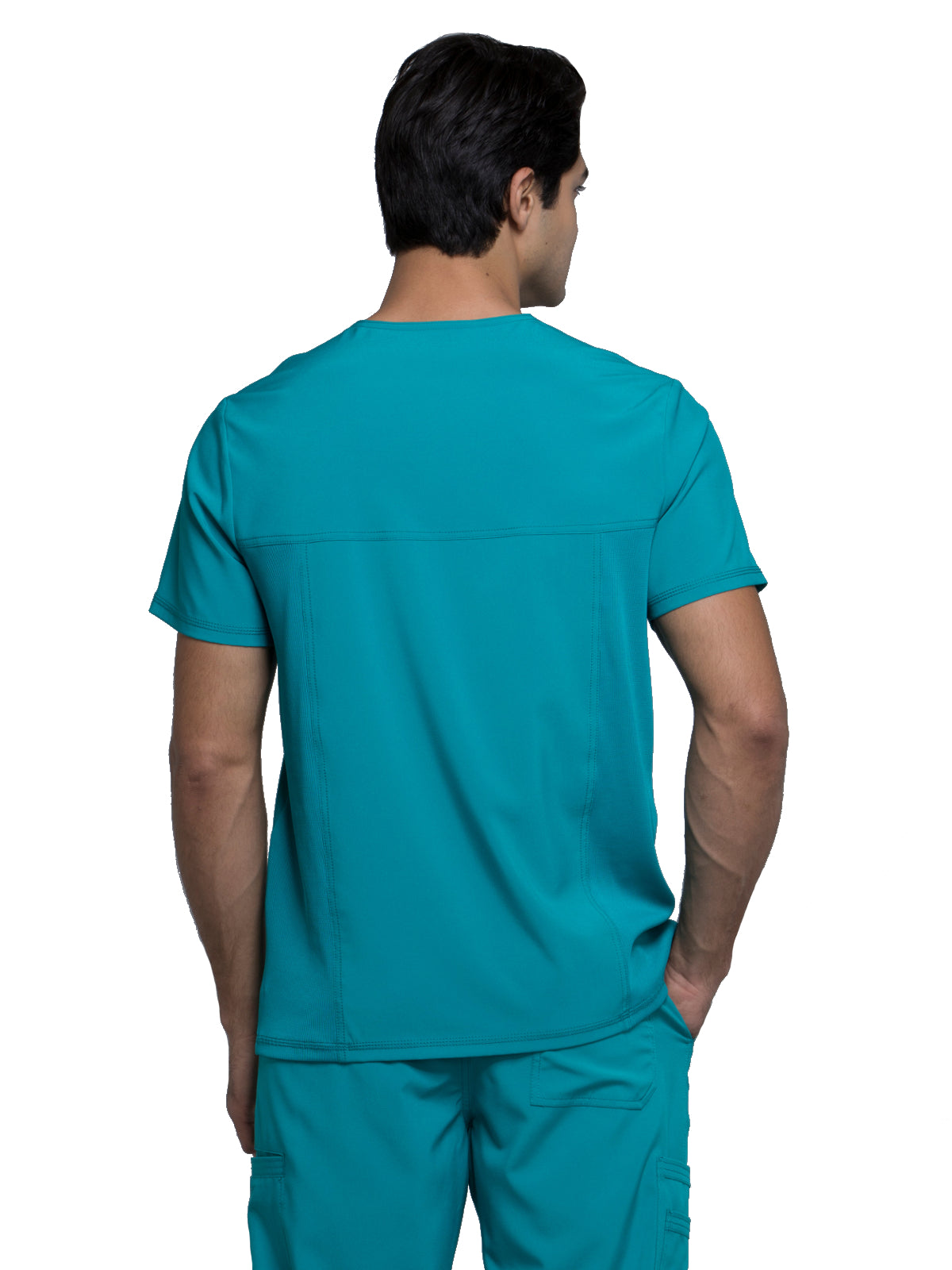 Men's Three-Pocket V-Neck Scrub Top