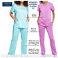 Women's 2-Pocket V-Neck Top - CK953A - Royal