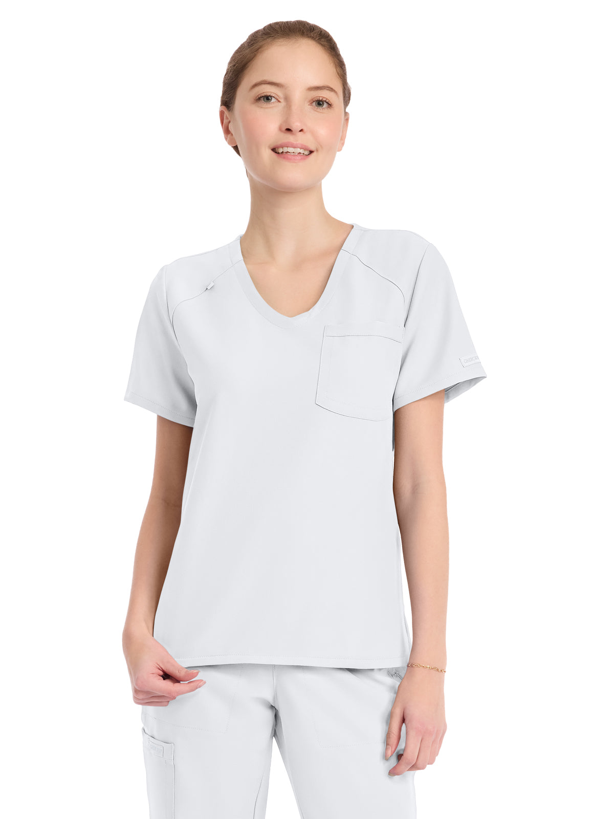 Women's 1-Pocket Tuck-In V-Neck Top