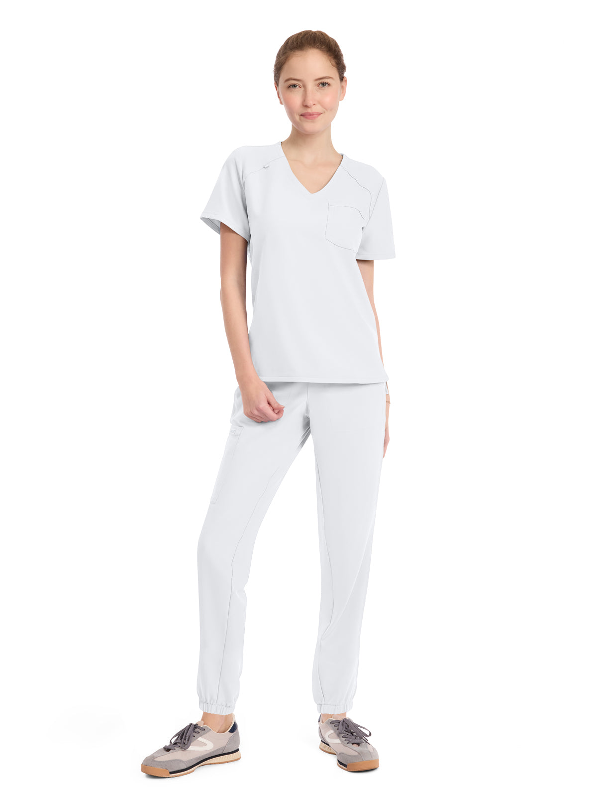 Women's 1-Pocket Tuck-In V-Neck Top