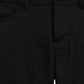 Girl's 4-Pocket Matchstick Husky Pant - CR025H - Black