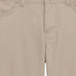 Girl's 4-Pocket Matchstick Husky Pant - CR025H - Khaki