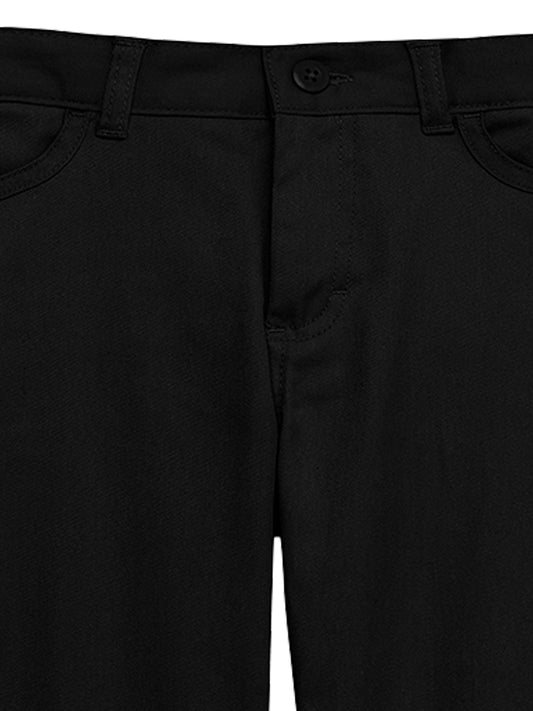 Girl's 4-Pocket Matchstick Pant - CR025Y - Black