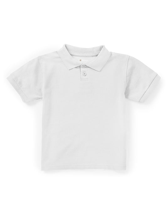 Unisex Toddler Short Sleeve Pique Polo