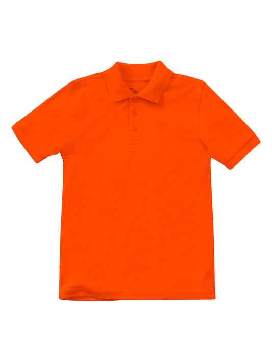 Unisex Youth Short Sleeve Pique Polo