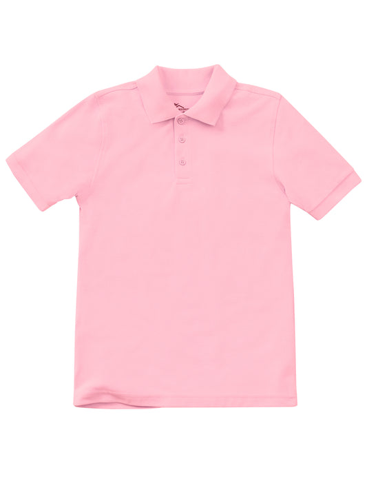 Unisex Youth Short Sleeve Pique Polo